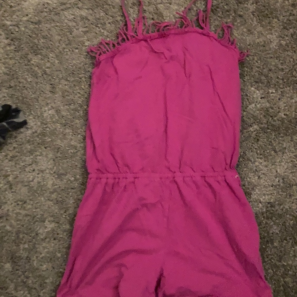 Pink romper